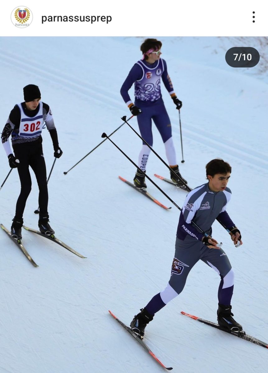 Nordic Skiers at a meet