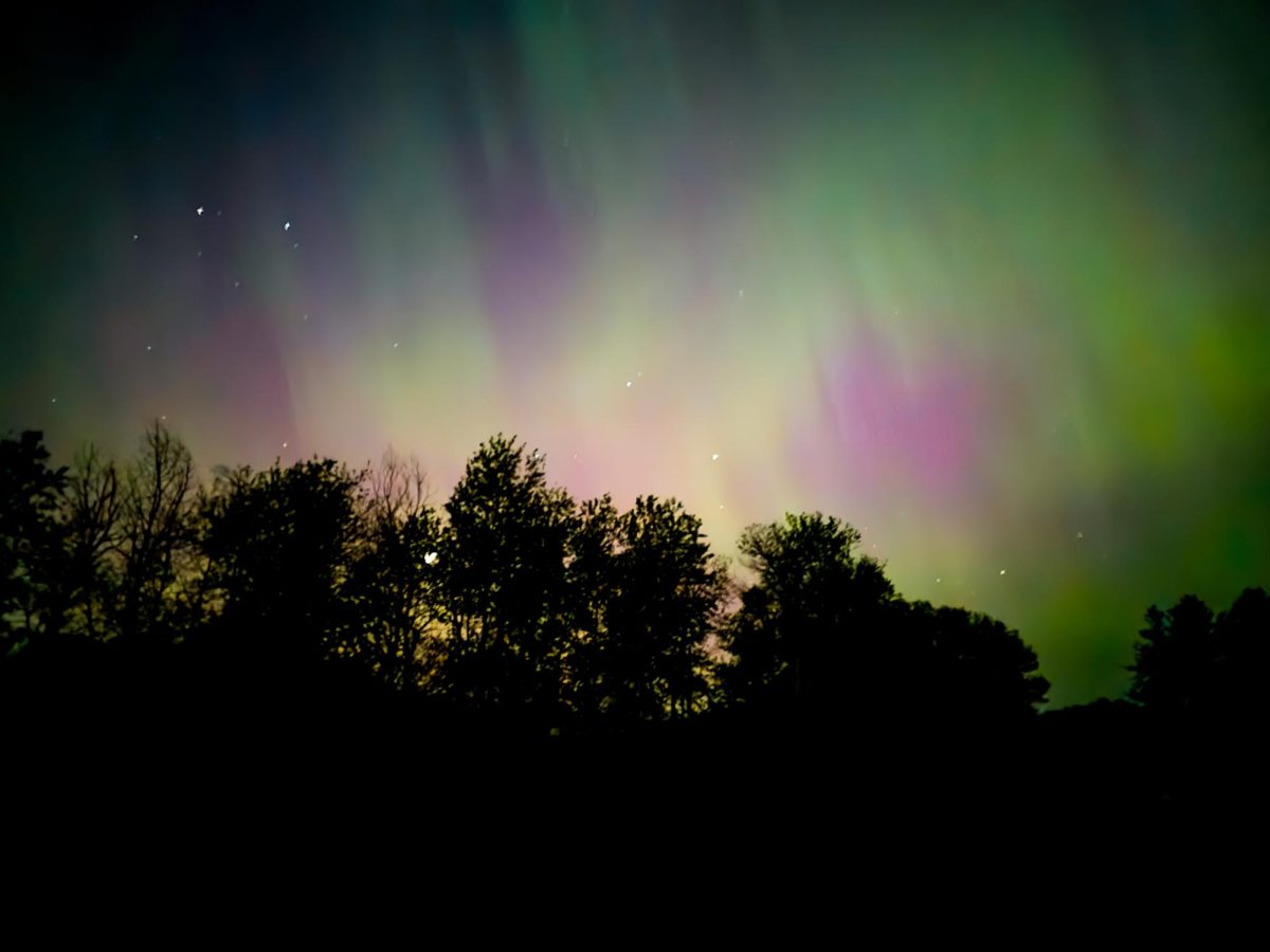 Photo of the Northern lights taken over the weekend, May 12th 2024.