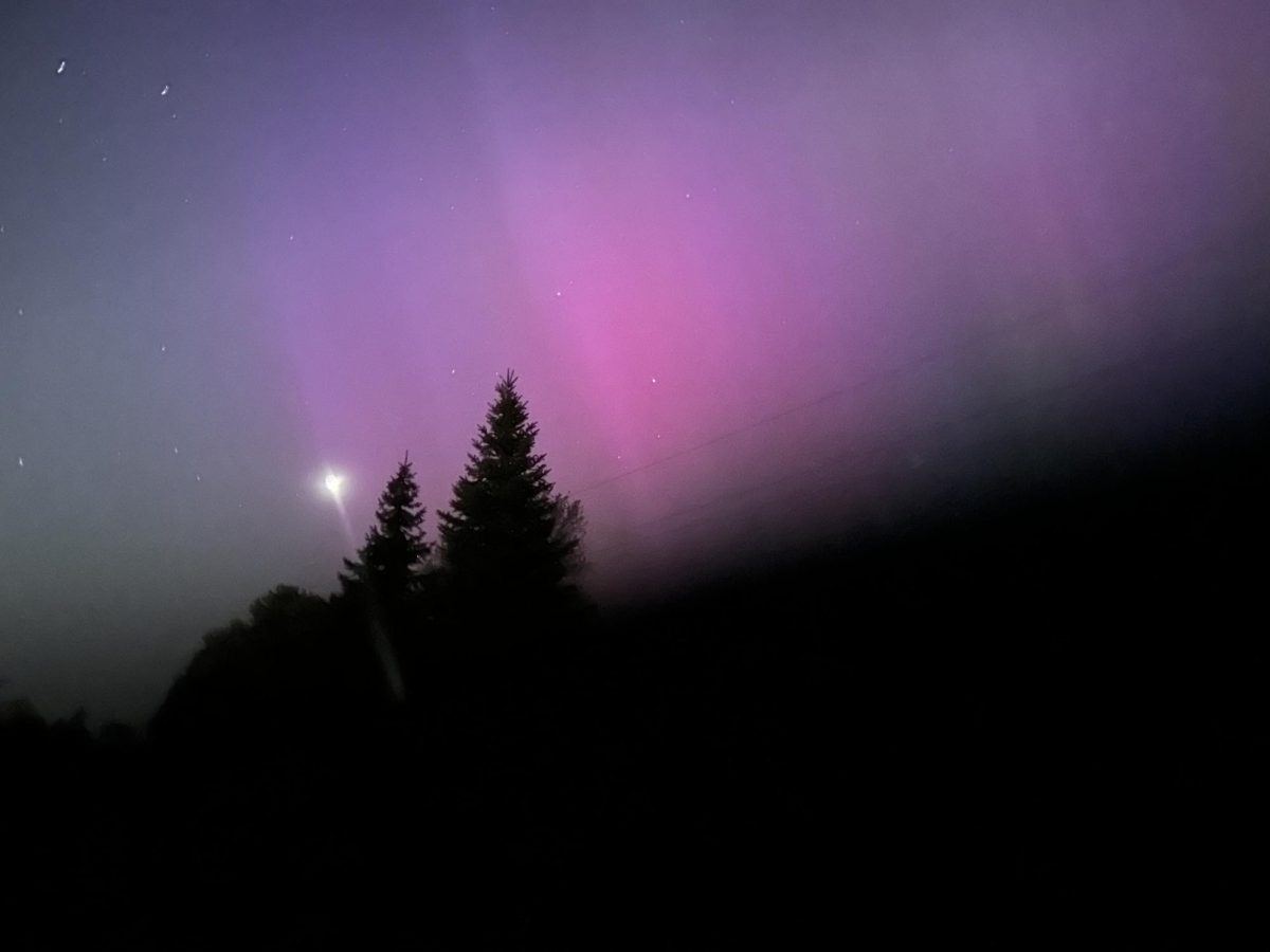 Photo of the Northern lights taken over the weekend, May 12th 2024.