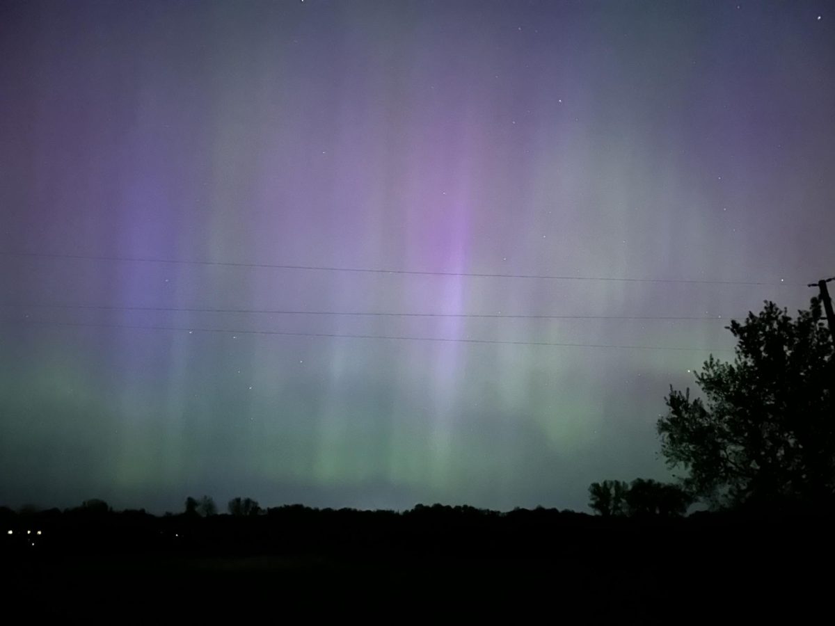 Photo of the Northern lights taken over the weekend, May 12th 2024.