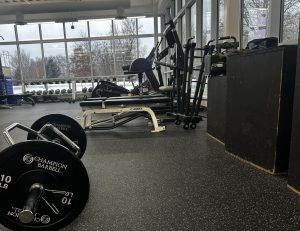 New weight room in the Spectrum Athletic Center